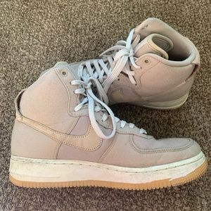 Beige Nike Air Force 1